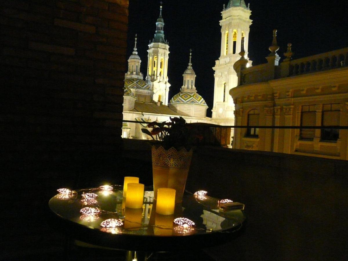 Ferienwohnung El Balcon De Pilar Saragossa Exterior foto