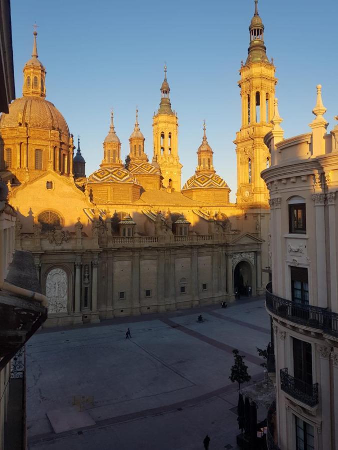 Ferienwohnung El Balcon De Pilar Saragossa Exterior foto